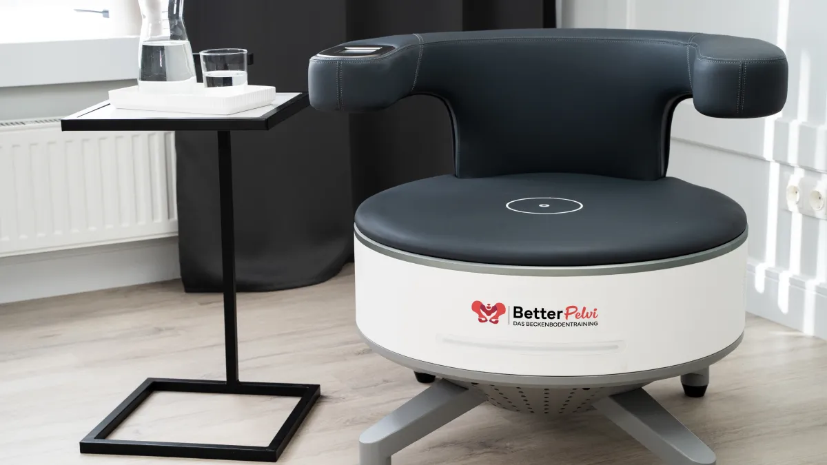 BetterPelvi-Magnetfeldstuhl für das Beckenbodentraining